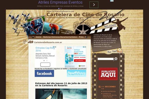 carteleraderosario.com.ar site used Movietheater