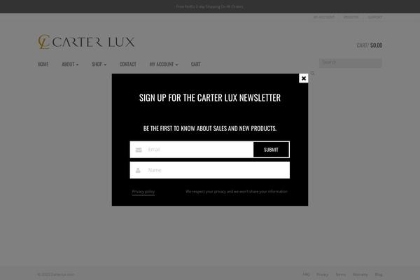 carterlux.com site used Sportexx-child
