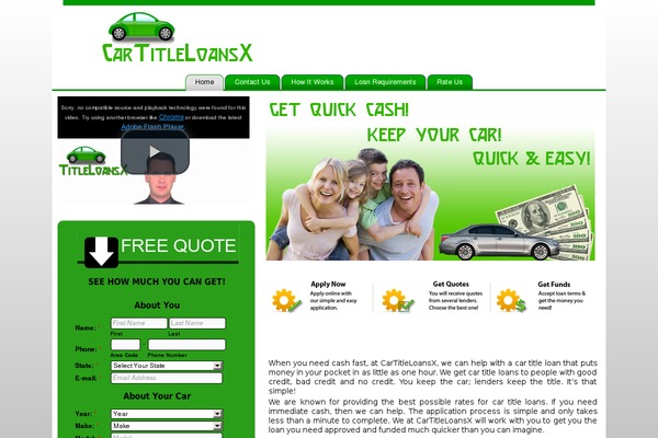 cartitleloansx.com site used Cartitleloansx