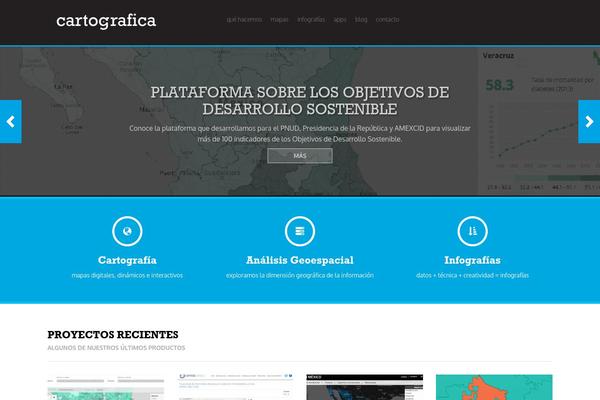 cartografica.mx site used Cartografica