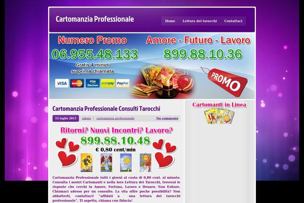 cartomanziaprofessionale.org site used Zeestylepro