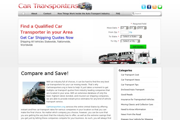 cartransporters.org site used Iblogpro
