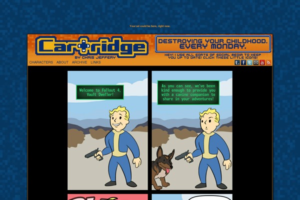 cartridgecomics.com site used ComicPress