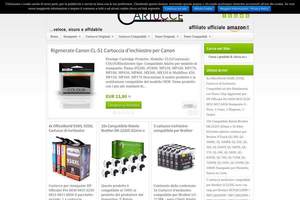 cartucceadomicilio.it site used Cartucce