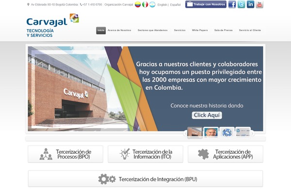 carvajaltecnologiayservicios.com site used Carvajaltys