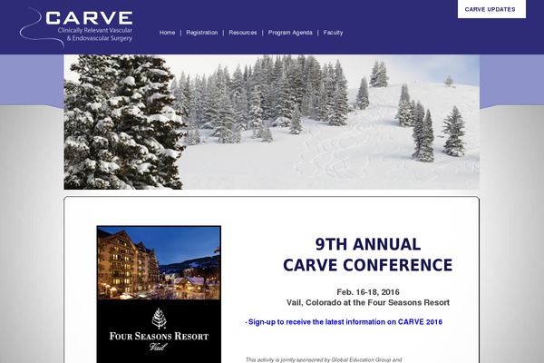 carve-cme.com site used Carve