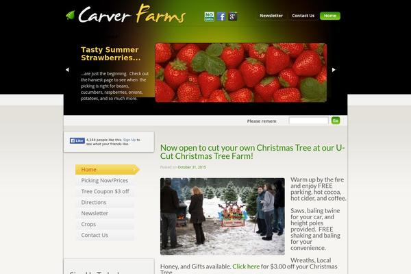 carverfarms.com site used One Page Express