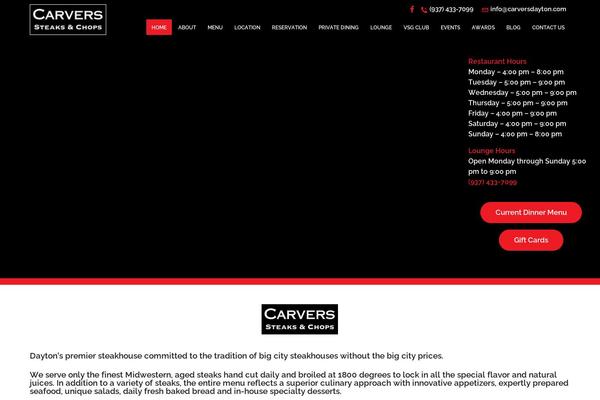 carversdayton.com site used Carvers