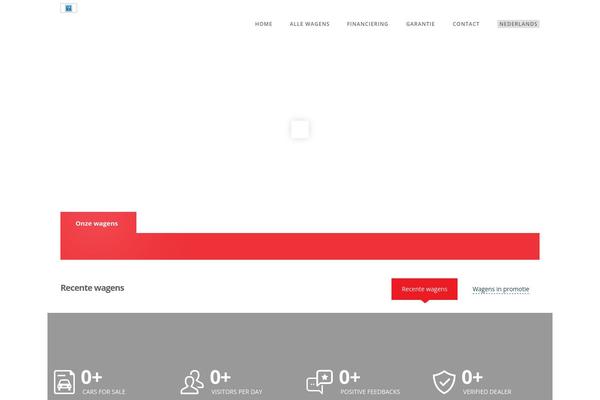 Motors theme site design template sample