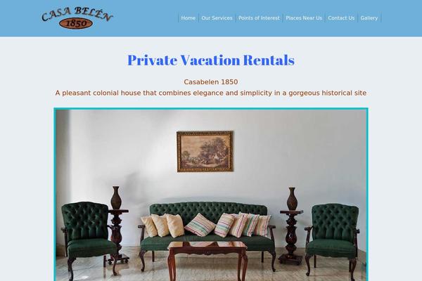 Site using Booking Calendar plugin