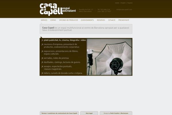 casacapell.com site used Casacapell