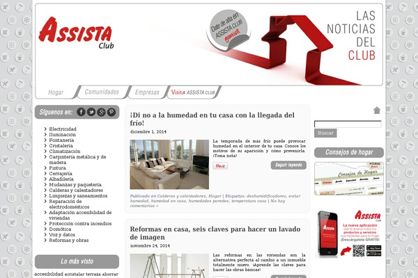 casaclick.es site used Casaclick