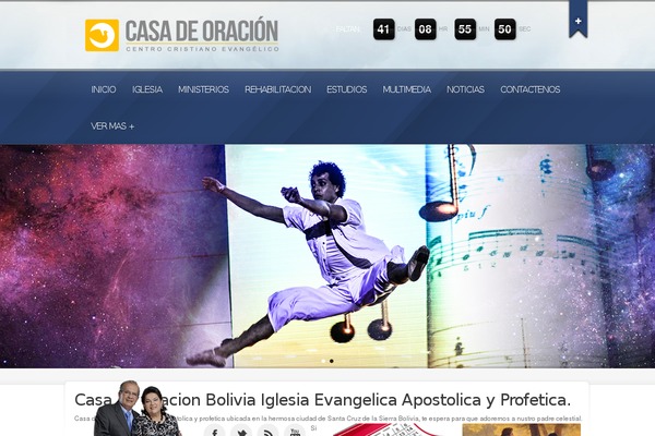 casadeoracion.com.bo site used Iglesia