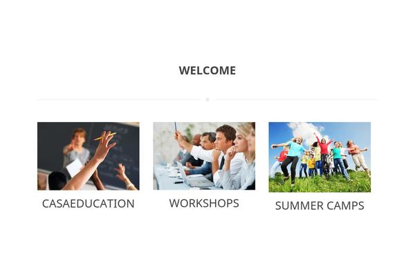 casaeducation.com site used Impreza
