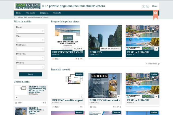 Properta theme site design template sample