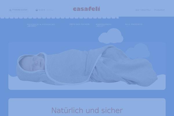 Storefront theme site design template sample