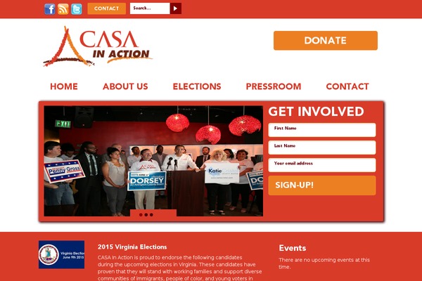 casainaction.org site used Casademaryland