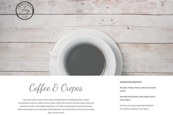 Highend theme site design template sample