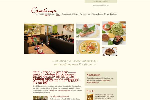 casalinga.de site used Casalinga