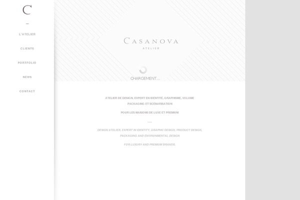 Casanova theme site design template sample