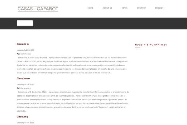 casas-gafarot.com site used Crater