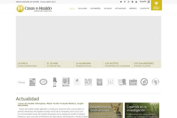 Site using qTranslate plugin