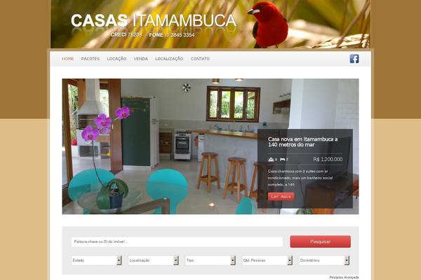 Wpcasa theme site design template sample