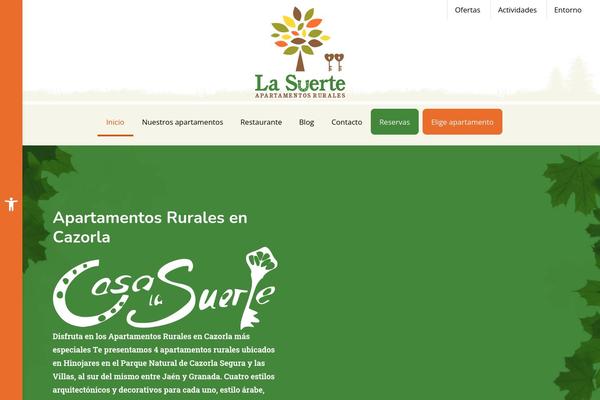 casaslasuerte.com site used Suerte-child