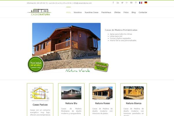 Avada theme site design template sample