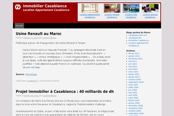 casawaves.com site used Flowaves-theme1