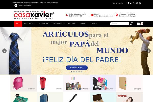 casaxavier.com.mx site used TheStore