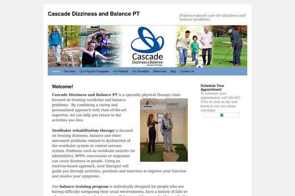 Twenty Ten theme site design template sample