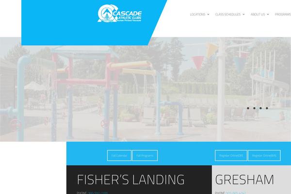 Impreza Child theme site design template sample