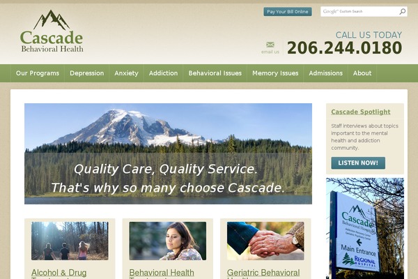 Arcadia HealthCare theme site design template sample