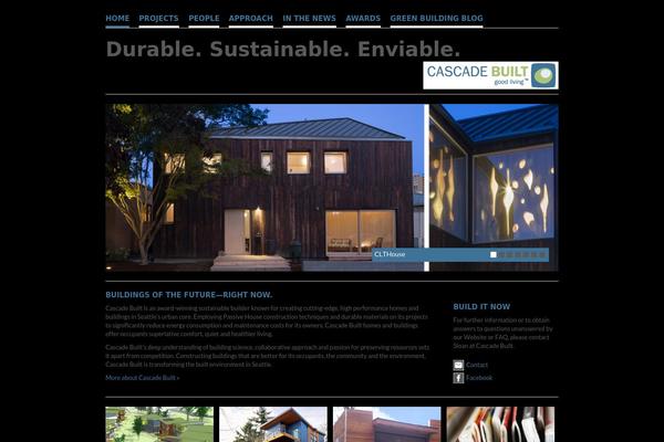 cascadebuilt.com site used Cascade-built