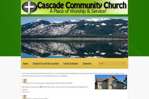 cascadecommunitychurch.com site used Areal