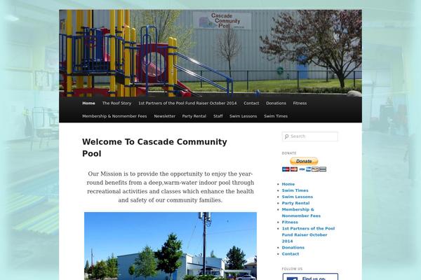 Twenty Eleven theme site design template sample