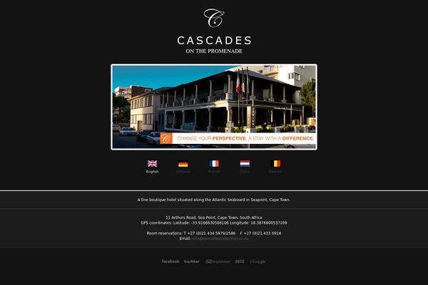 cascadescollection.com site used Cascades