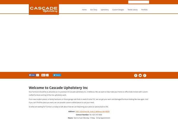 cascadeupholstery.com site used Cascadeupholstery