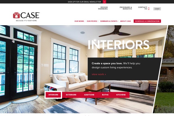 case theme websites examples