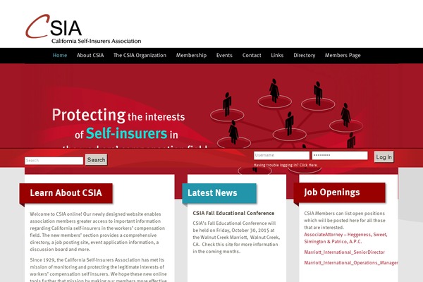caself-insurers.com site used Cisa