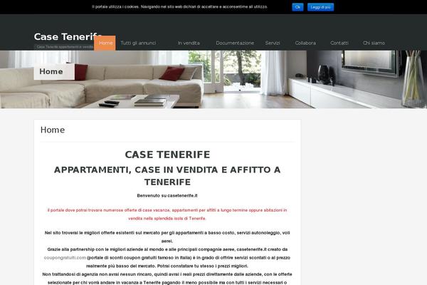 casetenerife.it site used Realhomes Theme