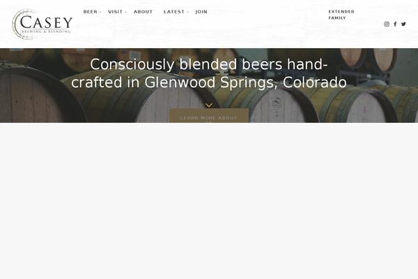 caseybrewing.com site used Casey-brewing