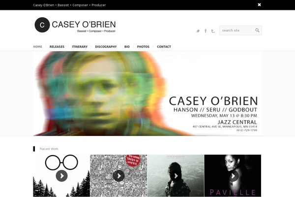 Enfold theme site design template sample