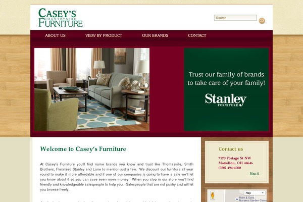 caseys-furniture.com site used Casey