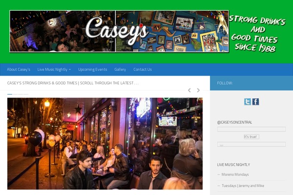 caseysoncentral.com site used Neve-fse