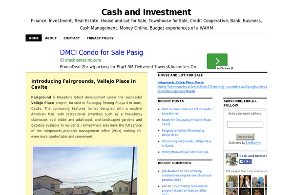 cashandinvestment.com site used Coraline