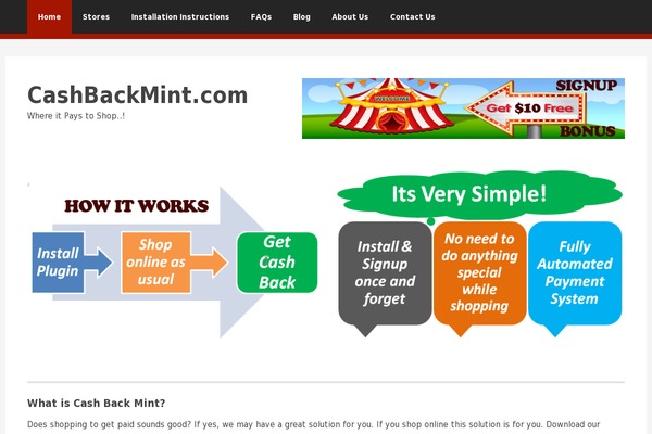 cashbackmint.com site used Humphrey