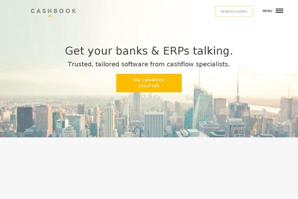 cashbook theme websites examples