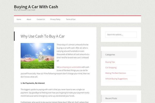 cashcarbuying.com site used Generate Pro
